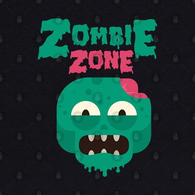 Halloween Zombie Zone by JabsCreative